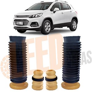 Kit Coifa Batente Amortecedor Dianteiro Tracker 2014 2015 2016 2017 2018 2019