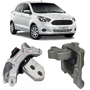 Kit Coxim Direito Esquerdo Motor New Ka 1.0 2016 2017 2018