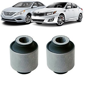 Kit Bucha Braço Auxiliar Suspensão Traseira Sonata Optima 2010 2011 2012 2013 2014