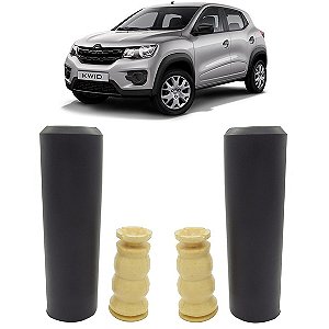 Kit Coifa Batente Amortecedor Traseiro Kwid 2017 2018 2019 2020