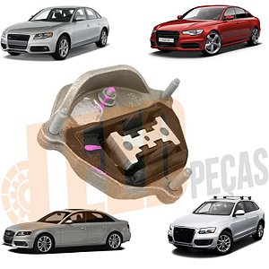 Calço Coxim Dianteiro Esquerdo Motor Audi A4 2011 2012 A5 2010 2011 2012 A6 2012 em diante Q5 2009 2010 2011 2012 S4 2010 2011 2012 S5 2008 2009 2010 2011 2012