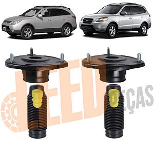 KIT COMPL.AMORT.DIANTEIRO HYUNDAI SANTA FE 2006/... VERA CRUZ 07/12 duplo