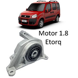 Coxim Traseiro Esquerdo Motor Doblo 1.8 Etorq 2011 2012 2013 2014 2015 2016 2017 2018