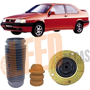 Kit Coxim Amortecedor Traseiro Tempra 1991 1992 1993 1994 1995 1996 1997 1998 1999