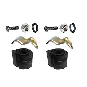 Kit Par Bucha Estabilizadora Dianteira.Citroen C3 2002 2012