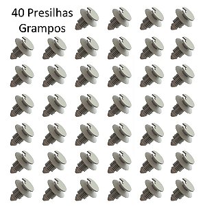 40 Grampo Fix.Forr.Passat/Gol/Voyage Pap.Porta