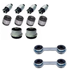 Kit Bieleta Bucha Eixo Suspensão Traseira Vectra 1997/2003