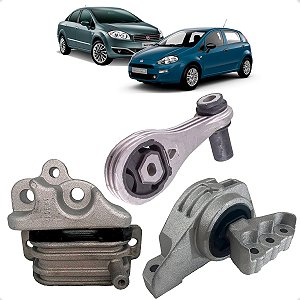 Kit Coxim Direito Esquerdo Motor Câmbio 1.8 Linea Etorq