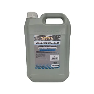 Água Desmineralizada 5L Pureza Extrema
