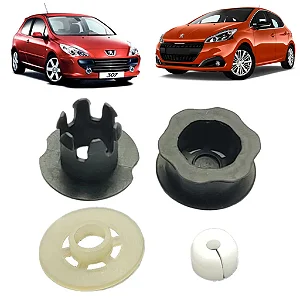Kit Reparo Terminal Cabo Engate Peugeot 307 2002 a 2012 Peugeot 208 2013 a 2017