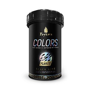 Ração Potyara Black Line Colors Flakes