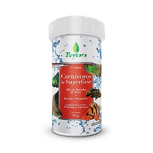 Ração Poytara para Peixes Carnívoros de Superfície
