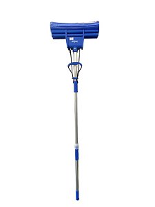 RODO ESPUMA MÁGICO C/ ESPREMEDOR 27cm NOBRE * Cabo com regulagem de 1m a 1,40m  * Alta absorção * Não risca a superfície * Remove pelos