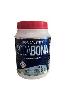 SODA CÁUSTICA SODABONA 1 KG * Desincrustante alcalino