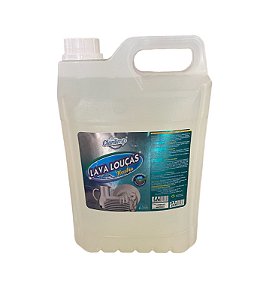 DETERGENTE TRANSPARENTE  LOUÇA 5 L CLARILIMP * PH neutro * Rendimento sem agredir as mãos * Biodegradável