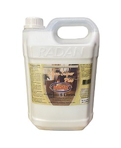 CERA SUPER PISO LIQUIDA INCOLOR  5 L RADAN  * Proporciona brilho sem necessidade de lustrar * Feita a base de carnaúba natural