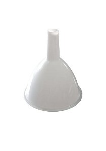 FUNIL DE PLÁSTICO Nº 1 - 7,5 x 8 CM * Cores variadas