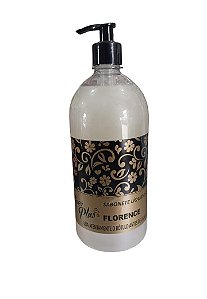 SABONETE LÍQUIDO FLORENCE 1 L HIPER PLUS * Com pump * Cheiro de castanhas