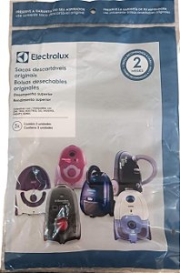 SACO DESCARTÁVEL PARA ASPIRADOR DE PÓ ELETROLUX * Contém 3 unidades