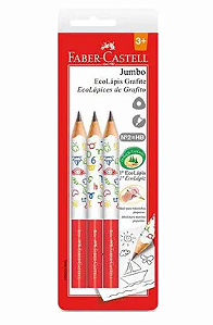Lapis Preto Jumbo Triangular Faber-Castell