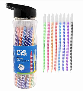 Caneta Esferográfica Spiro 0.7 mm Cores Sortidas