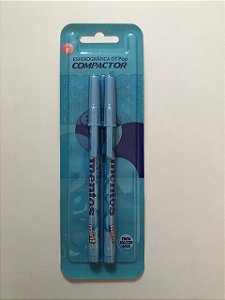 Esferográfica 0.8 Mentos Azul