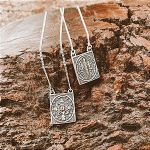 Escapulário São Bento Envelhecido - 70cm