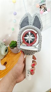Capa para Lighstick stray kids Nachimbong  Wolfchan Bangchancroche amigurumi