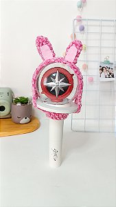 Capa para Lighstick stray kids Nachimbong Dwaekki Changbin Amigurumi crochê skzoo