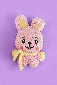 Cooky Jungkook Bt21 Baby Peludinho - Bts BT21 Amigurumi Crochê