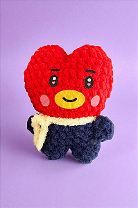 Tata Taehyung Bt21 Baby Peludinho - Bts BT21 Amigurumi Crochê