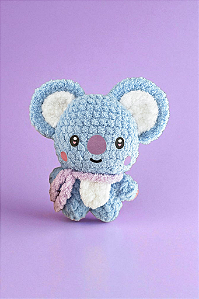 Koya Namjoon Bt21 Baby Peludinho - Bts BT21 Amigurumi Crochê