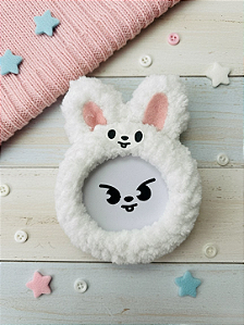 Leebit Chaveiro Skzoo Baby Photo Holder Stray kids crochê amigurumi