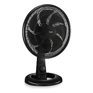 Ventilador De Mesa Elgin Breeze Air Preto 40cm 7 Pás