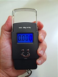 BALANÇA DIGITAL ATÉ 50 KG PARA PESCA