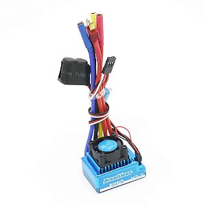 Controlador de velocidade elétrico sem escova, impermeável, à prova de poeira, ESC, RC Car Crawler, parte do barco, 45A, 60A, 80A, 120A, 1, 8, 1, 10, 1, 12