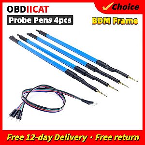 BDM Frame Pin LED Probe Canetas, ECU Programming Programmer Tool, K-ag, KE-s-s, 4pcs por conjunto