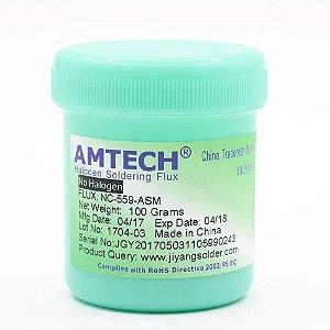 AMTECHNC-559-100g ASM Flux Paste, sem chumbo, Flux Needle, solda BGA, comumente usado para solda, 559 Flux, 100%