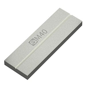 Pedra Afiadora AMAOE M40 Gold Steel Dupla Face p/ Pinça e Ponta de Ferro Solda BGA Reparo