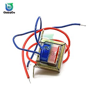 Transformador de Tensão Única, Núcleo de Cobre Única Tensão, 2 Linhas, AC 220 para AC 6V, 9V, 12V, Tensão de Saída, 1W, 50Hz, 60Hz