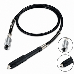 Eixo Flexível para Micro Retífica / Furadeira Tipo Dremel – 106cm (Alta Precisão)