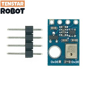 Módulo Sensor AHT10 – Medição Digital de Temperatura e Umidade, Alta Precisão, I2C, Substitui DHT11/SHT20/AM2302