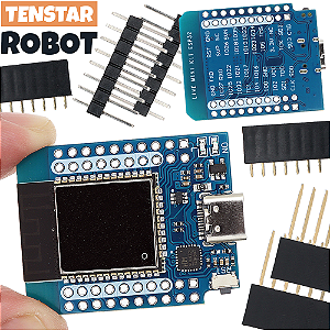 D1 Mini ESP32 – Placa de Desenvolvimento WiFi + Bluetooth com Chip Serial CH9102 para IoT