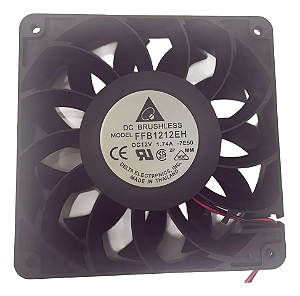 Cooler Ffb1212eh 1.74a 120 X 120 X 25 2 Fios Envio Com Nf