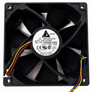 Delta AUC1212DE 12V 1.00A 12038 PWM Sem Conector