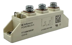 Tt120n16sof Tiristor/tiristor 120a 1600v