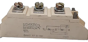 Módulo Semikron Skkt57b/16e Skkt 57b 16e