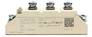 Módulo Tiristor/tiristor Semikron Skkt 92b08