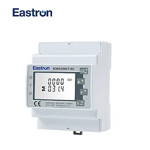 SDM630MCT-RC com Bobinas Rogowski – Medidor de Energia Trifásico de Alta Precisão com 3 ESCT-RC100/150