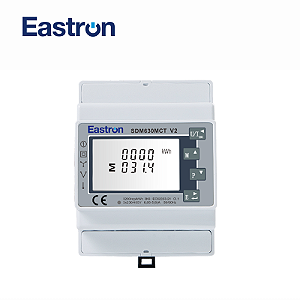 SDM630MCT – Medidor de Energia Trifásico Multifuncional 1A/5A com CT, Trilho DIN, Saída de Pulso e RS485 Modbus RTU
